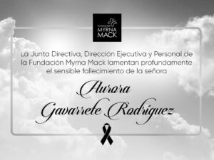 Esquela Aurora Gavarrete